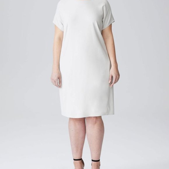 Universal Standard Dresses & Skirts - Universal Standard Luxe Twill Sheath Dress  Grey S